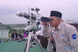 Mendung, Pengamatan di 2 Observatorium Soloraya Gagal Melihat Hilal Ramadan