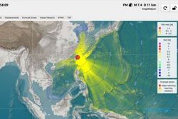 BMKG: Gempa Taiwan M 7,4 Tak Berdampak Tsunami di Indonesia