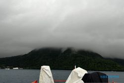 Hujan Batu Kerikil di Pulau Tagulandang imbas Meletusnya Gunung Ruang