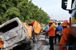 Kecelakaan di Tol Jakarta-Cikampek, KNKT: Gran Max Travel Ilegal, Sopir Lelah