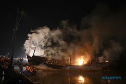 Empat Kapal Nelayan Terbakar di PPS Cilacap, 1 Nakhoda Meninggal Dunia