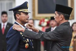 Presiden Jokowi Resmi Lantik Tonny Harjono sebagai KSAU