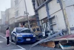 Viral Guncangan Kuat Gempa Taiwan! Bangunan Runtuh, Jembatan Bergoyang
