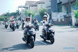 Sunmori Kartini Masa Kini Bareng Lady Bikers Honda Community Jateng