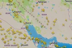 Israel Serang Iran, Maskapai Ganti Rute Terbang