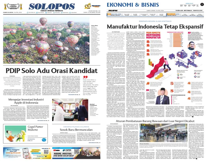 Solopos Hari Ini : PDIP Solo Adu Orasi Kandidat