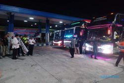 Jemput Perantau, 10 Bus Mudik Gratis Diberangkatkan dari Klaten Menuju Jakarta