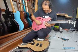 Kisah Produsen Gitar Ambarawa: Dulu Tak Mampu Beli, Kini Karyanya Diminati