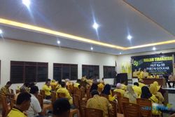 Partai Golkar Siap Permanenkan Koalisi Indonesia Maju ke Pilkada Sukoharjo 