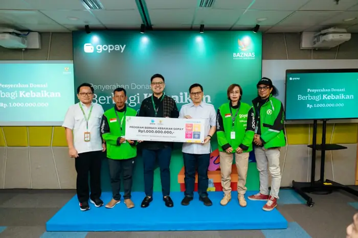 GoPay Salurkan Donasi Rp31 Miliar yang Terkumpul Selama Ramadan