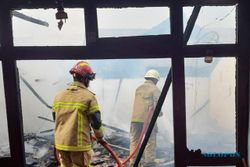 Rumah Warga Gondangan Klaten Terbakar akibat Korsleting, Kerugian Rp313 Juta