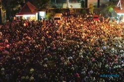 Penonton Nonbar Indonesia Vs Korsel di Pemda Sragen Tembus 1.200 Orang