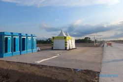 Ada Posko Dilengkapi 4 Toilet Portable di Area Tol Fungsional, Lokasi di Klaten
