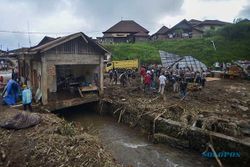 Dampak Banjir Bandang di Pandai Sikek Tanah Datar, 6 Orang Meninggal 2 Hilang