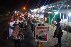 Konflik Agraria, 28 Petani di Pati Gelar Aksi 'Laku Melaku' Puluhan Kilometer