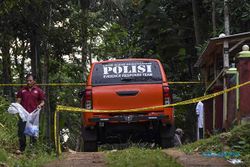 Polisi Olah TKP Kasus Suami Mutilasi Istri di Ciamis