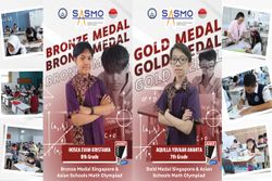 Keren! Siswa SMP Warga Sabet Medali Emas Olimpiade Matematika Internasional