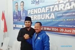 Bos PO Sudiro Tungga Jaya Daftar Cawabup di Pilkada Magetan Lewat PAN