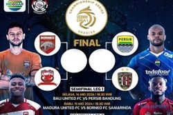 Championship Series Dimulai Besok, Bali United Jamu Persib Tanpa Penonton