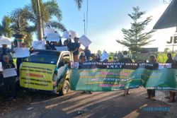 Kasus Duel Tukang Angon Bebek di Klaten, Warga Demo Minta Tersangka Dibebaskan