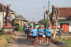 Kapolres Karanganyar Ajak Atlet Lari Lintas Desa di Fun Run Village to Village 