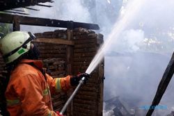 Gara-Gara Selang Tabung Elpiji Bocor, Dapur Warga Sragen Ludes Terbakar