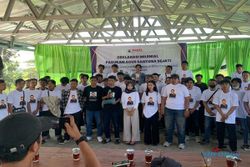 Sukarelawan Pasti Deklarasi Dukung Agus Santosa Maju Cabup Pilkada Sukoharjo