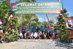 Senangnya Warga, TMMD bakal Hubungkan Desa Gunung Boyolali dengan Semarang