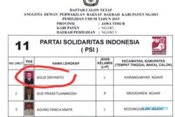 Diduga Langgar PKPU, Terpilihnya Eks Caleg PSI Jadi Anggota KPU Ngawi Disoal