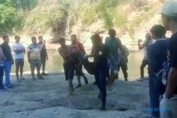 Terpeleset saat Bermain di Sungai Ngawi, Bocah 10 Tahun Meninggal Tenggelam