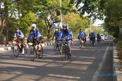Peringati HLH 2024, Semen Gresik Ajak Puluhan Karyawan Ikuti Aksi Bike to Work