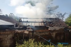 Ditinggal ke Pasar, Rumah Warga Sidorejo Salatiga Hangus Terbakar