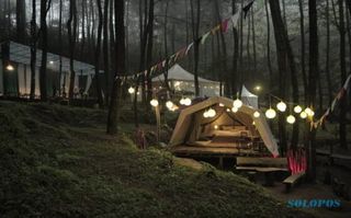 DeLoano Glamping Purworejo, Camping Mewah di Alam Terbuka Tanpa Ribet