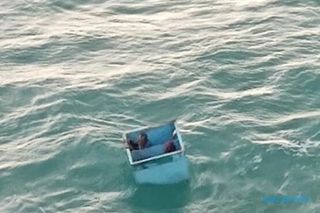 7 Hari Mengapung di Laut dengan Fiber, Nelayan Diselamatkan Kapal Tangker