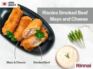 Resep Risoles Smoked Beef Mayo and Cheese