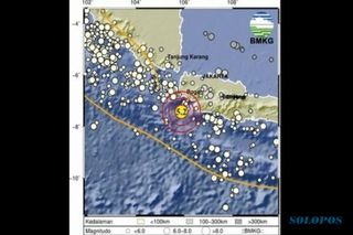 Gempa Magnitudo 5,2 di Wilayah Banten, Getaran Terasa hingga Jakarta