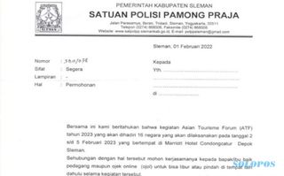 Viral! Surat Satpol PP Meminta Ojol & Pedagang untuk Libur Selama Gelaran ATF